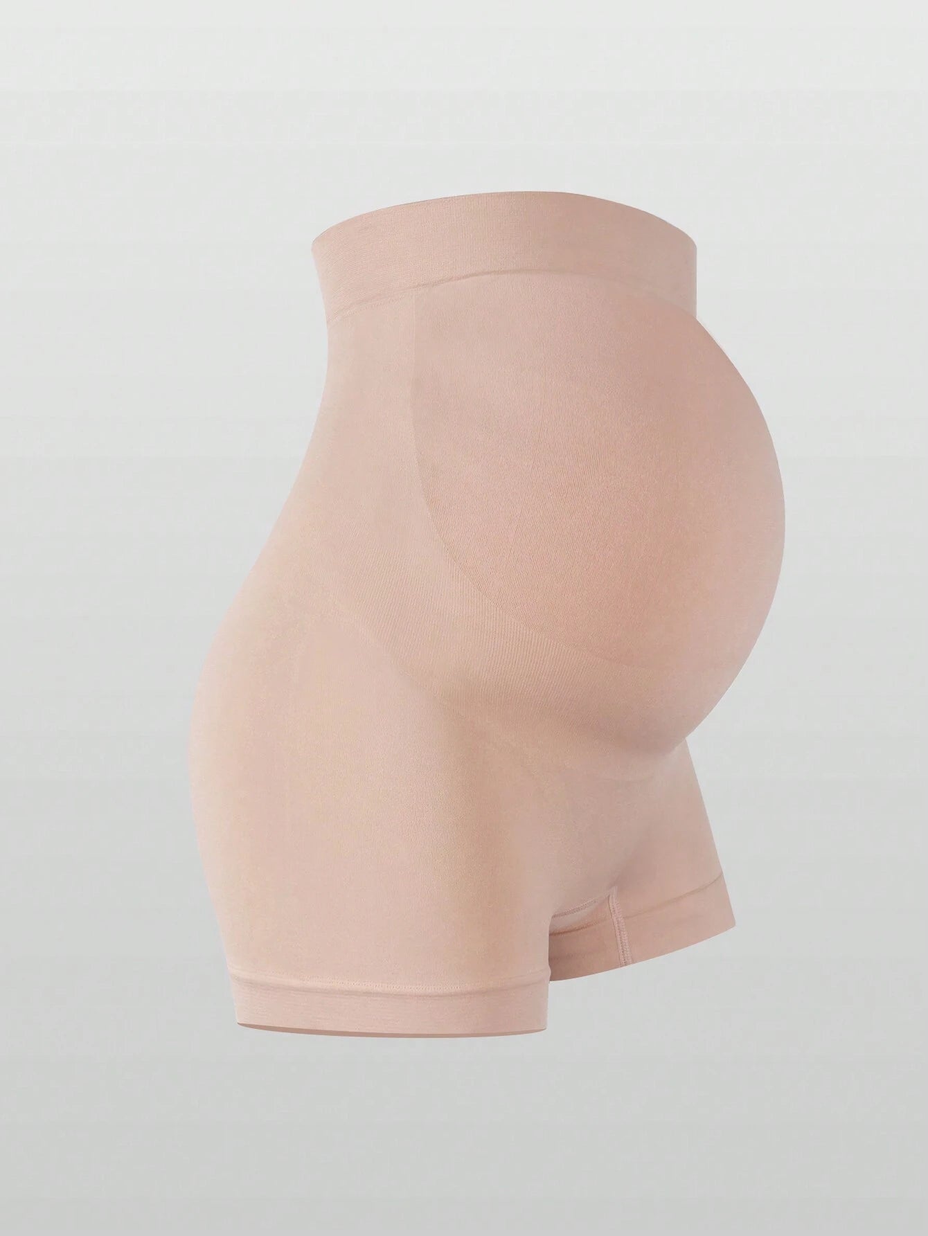 Maternity High Waisted Belly Support Shorts | Expandable Yoga Activewear | Christmas Edition