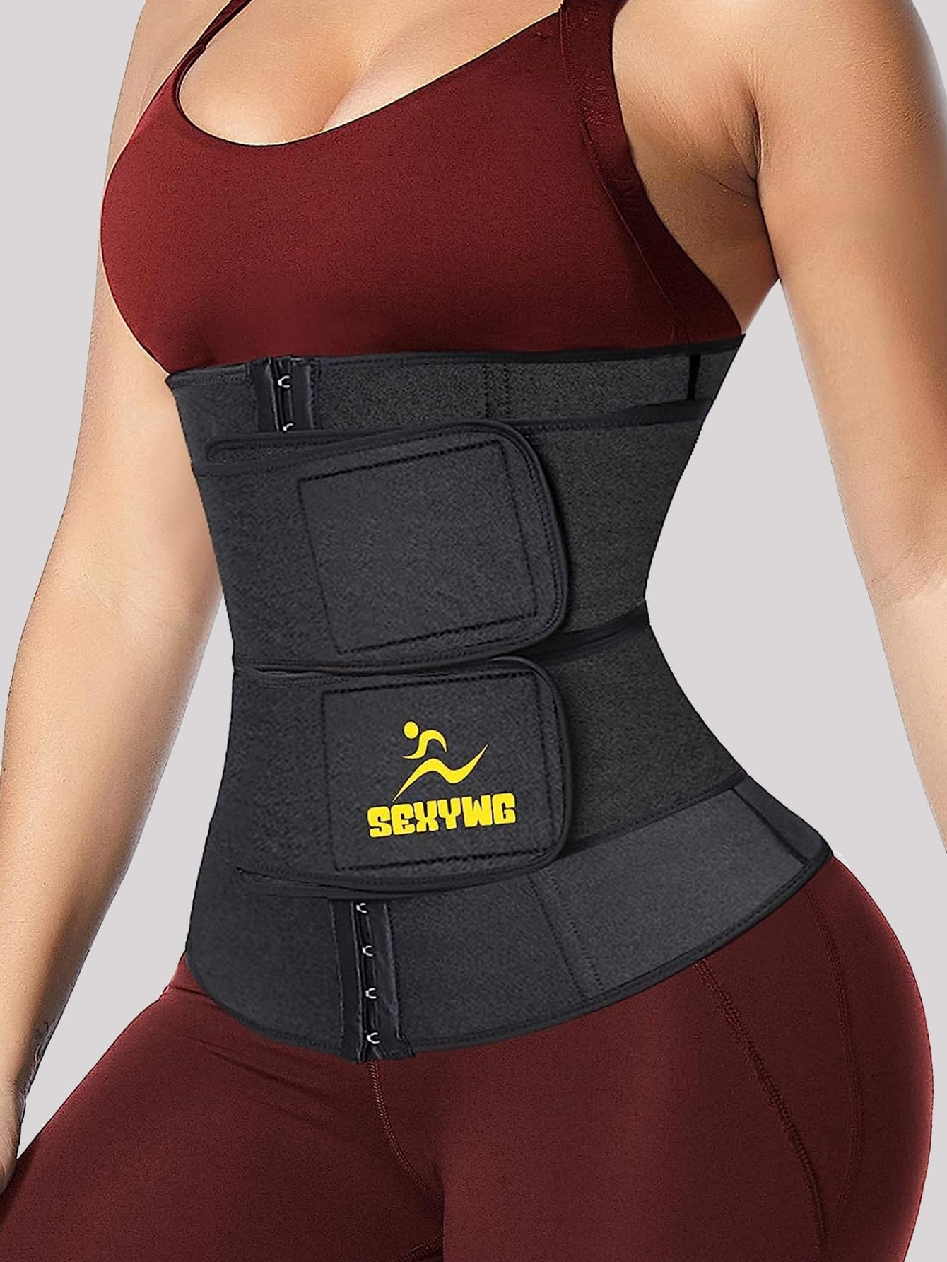 Neoprene Sports Waist Trainer | Adjustable Buckle Tummy Control Belt