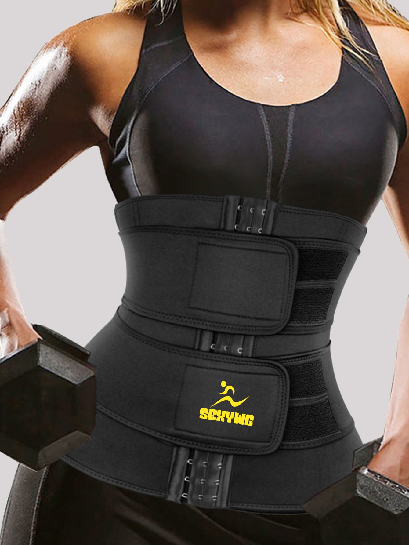 Neoprene Sports Waist Trainer | Adjustable Buckle Tummy Control Belt