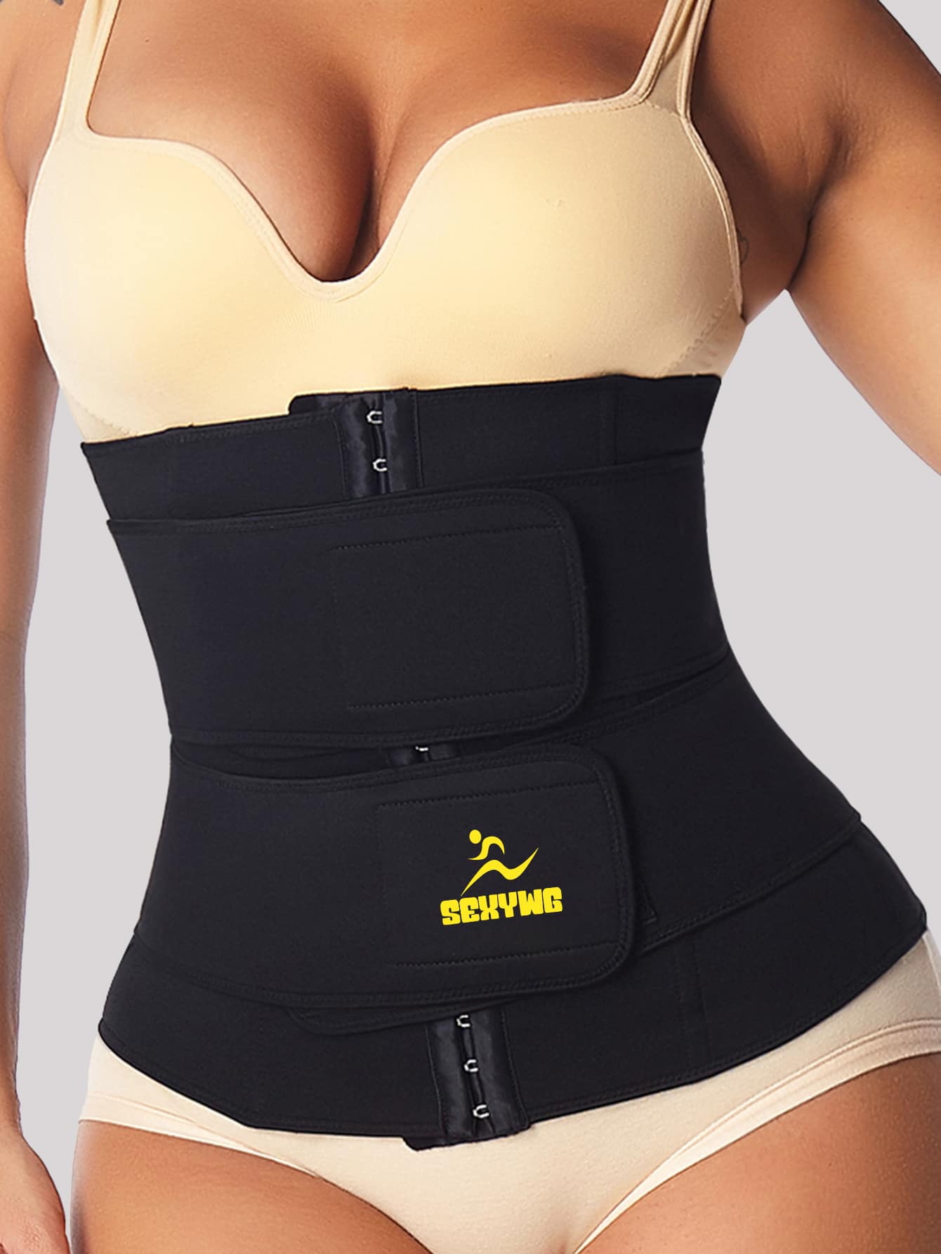 Neoprene Sports Waist Trainer | Adjustable Buckle Tummy Control Belt
