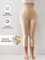 Sculpting 7/8 Length Leggings | High-Waist Tummy Control Shaper