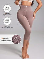 Sculpting 7/8 Length Leggings | High-Waist Tummy Control Shaper