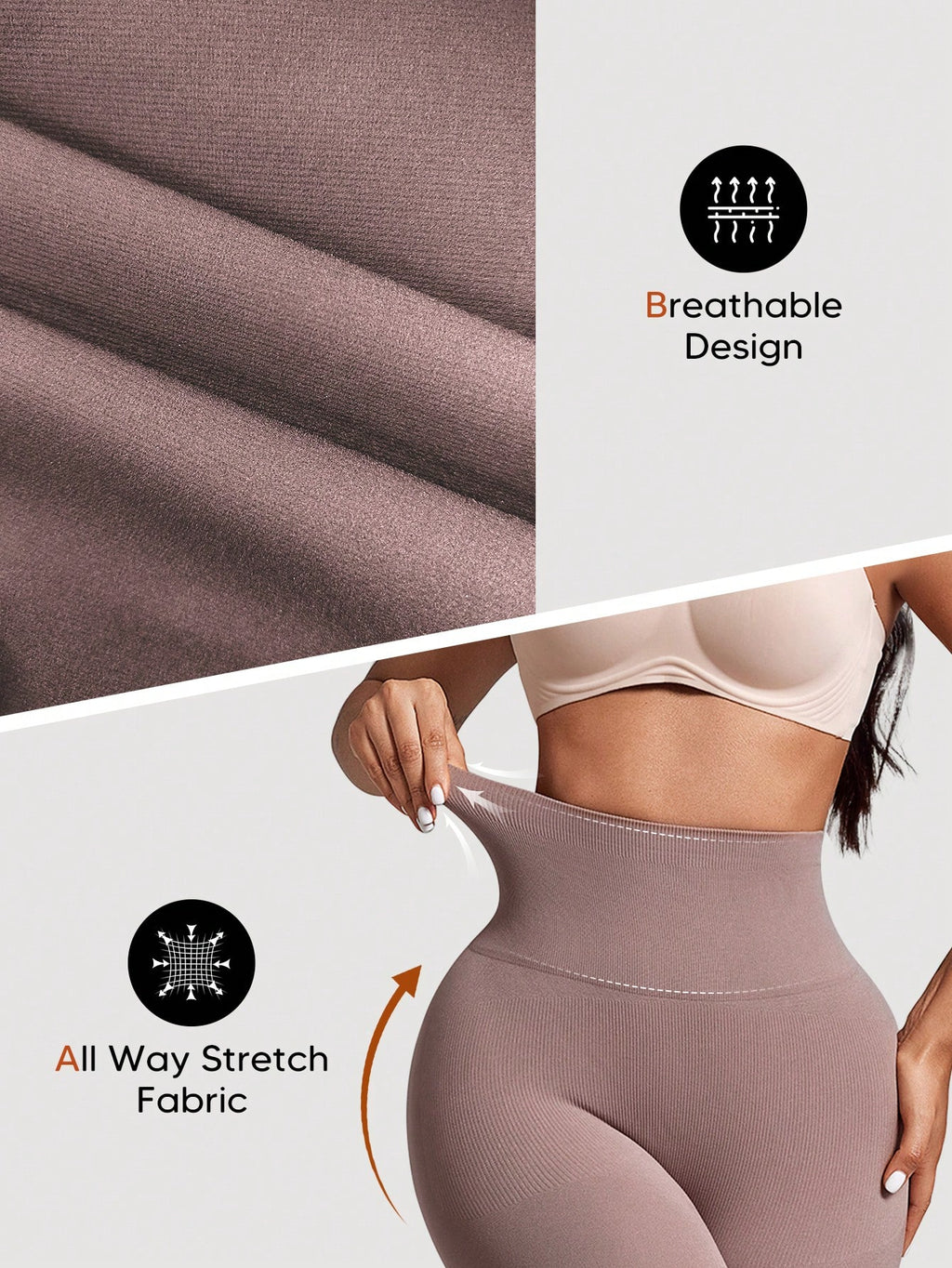 Sculpting 7/8 Length Leggings | High-Waist Tummy Control Shaper