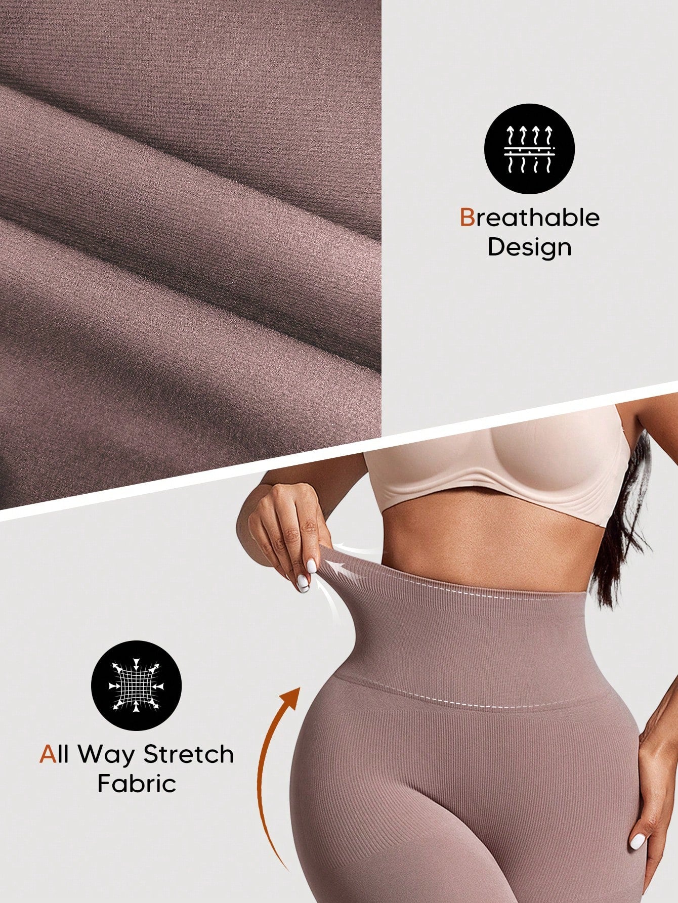Sculpting 7/8 Length Leggings | High-Waist Tummy Control Shaper