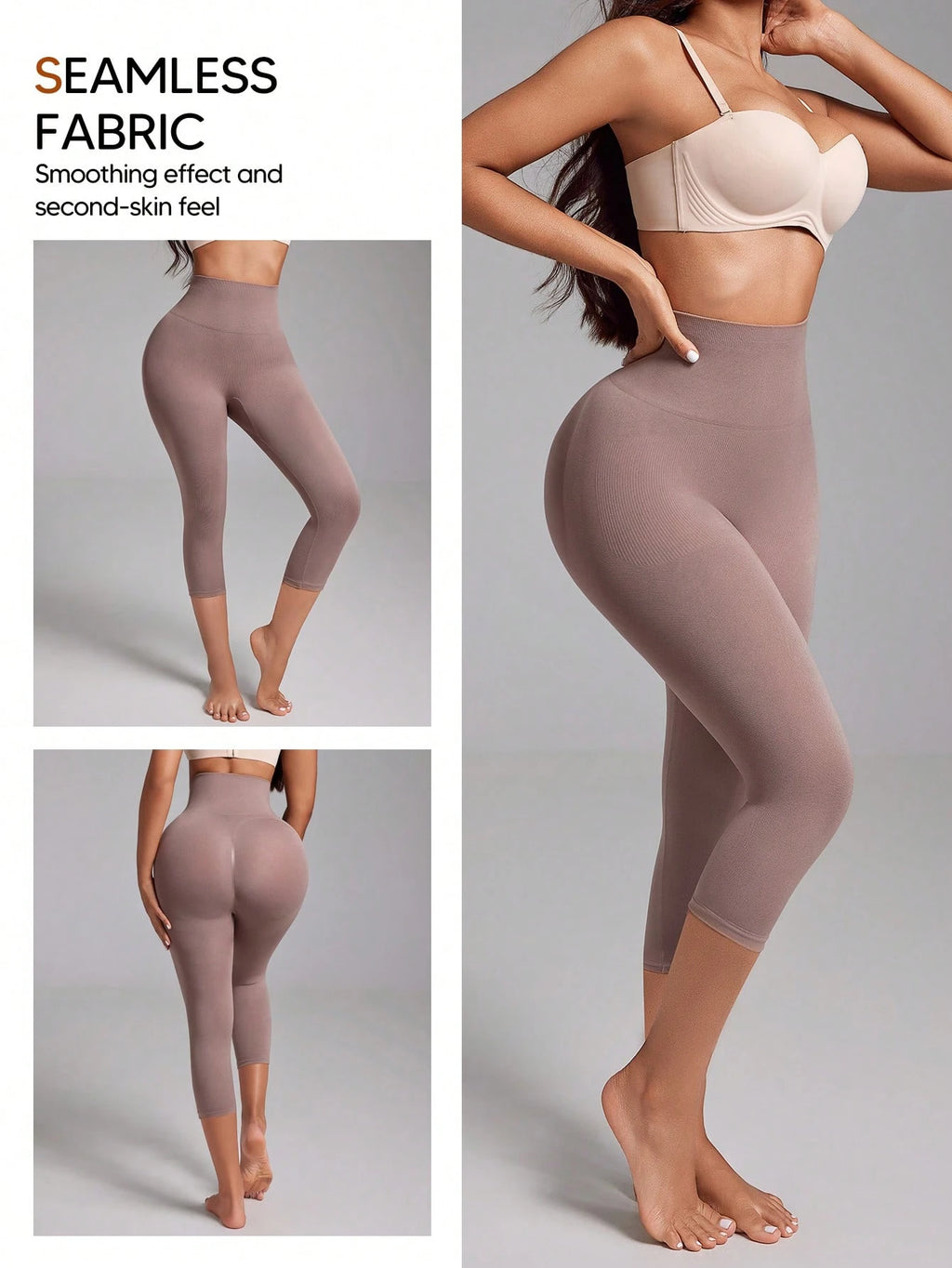 Sculpting 7/8 Length Leggings | High-Waist Tummy Control Shaper