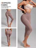 Sculpting 7/8 Length Leggings | High-Waist Tummy Control Shaper