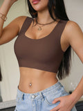 Seamless Nude Wireless Bra | Lightweight Lift Support Sports Bra with Removable Pads & Wide Straps