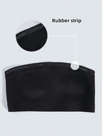 Strapless Bandeau Bra | Seamless Wireless Unpadded Fit | Backless Comfortable Everyday Lingerie