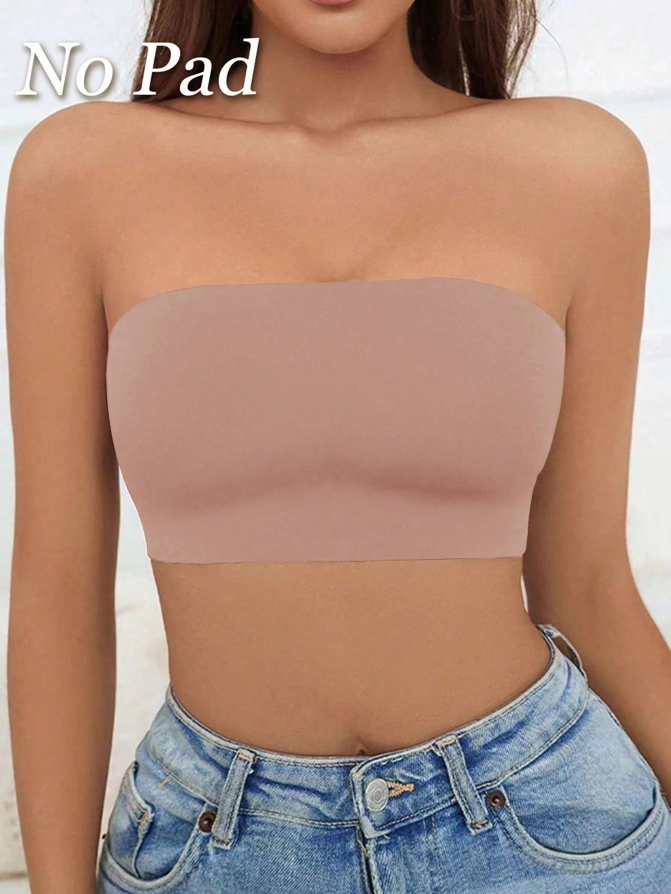 Strapless Tube Top Bralette Set | Backless Seamless Bra | Comfortable Summer Lingerie