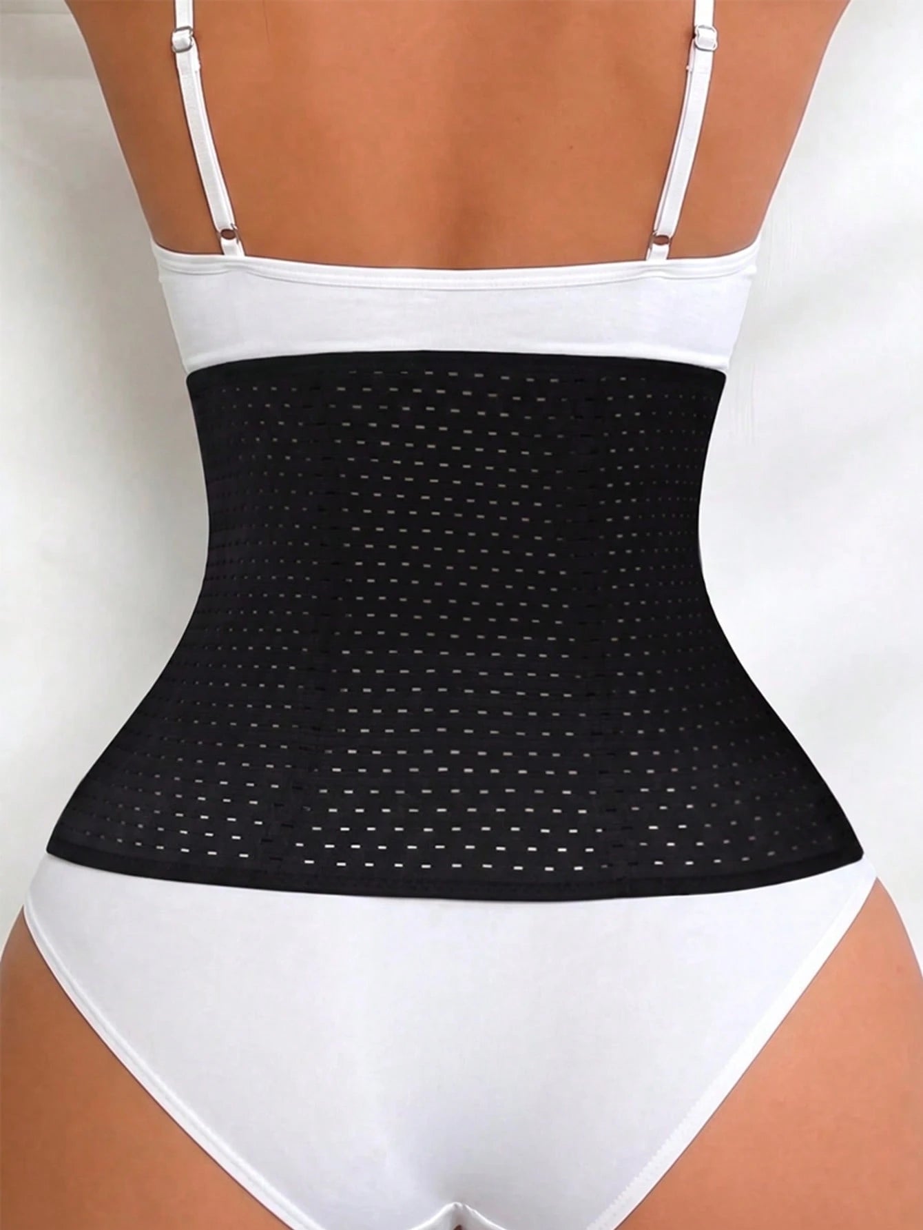Adjustable Shaping Corset Belt | Breathable Waist Cincher with Triple-Hook Closure