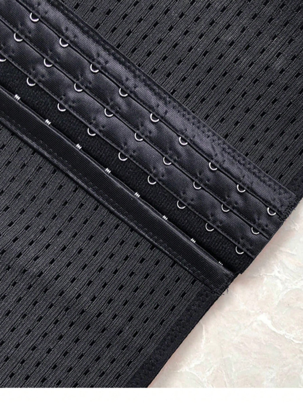 Adjustable Shaping Corset Belt | Breathable Waist Cincher with Triple-Hook Closure