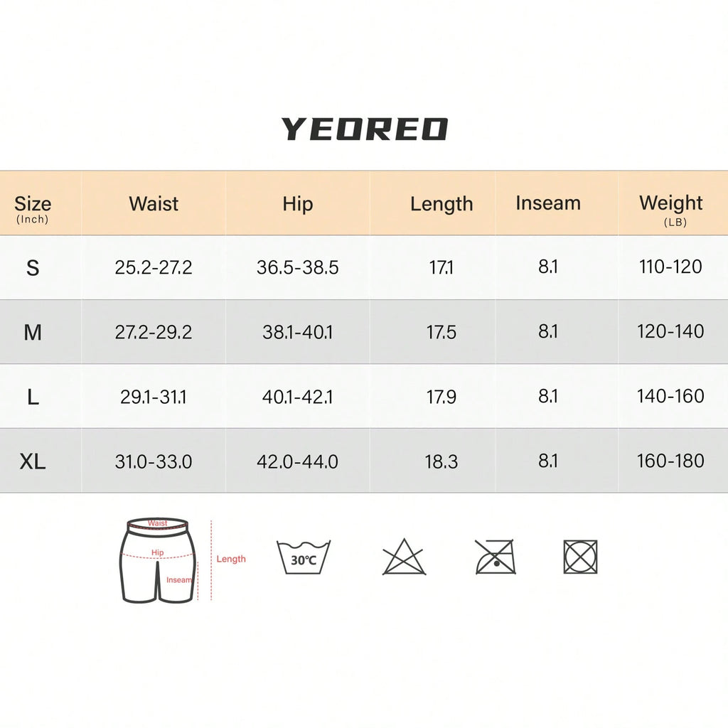 Clean & Professional (Recommended)  Women's High Waisted 8" Biker Shorts with Cargo Pockets