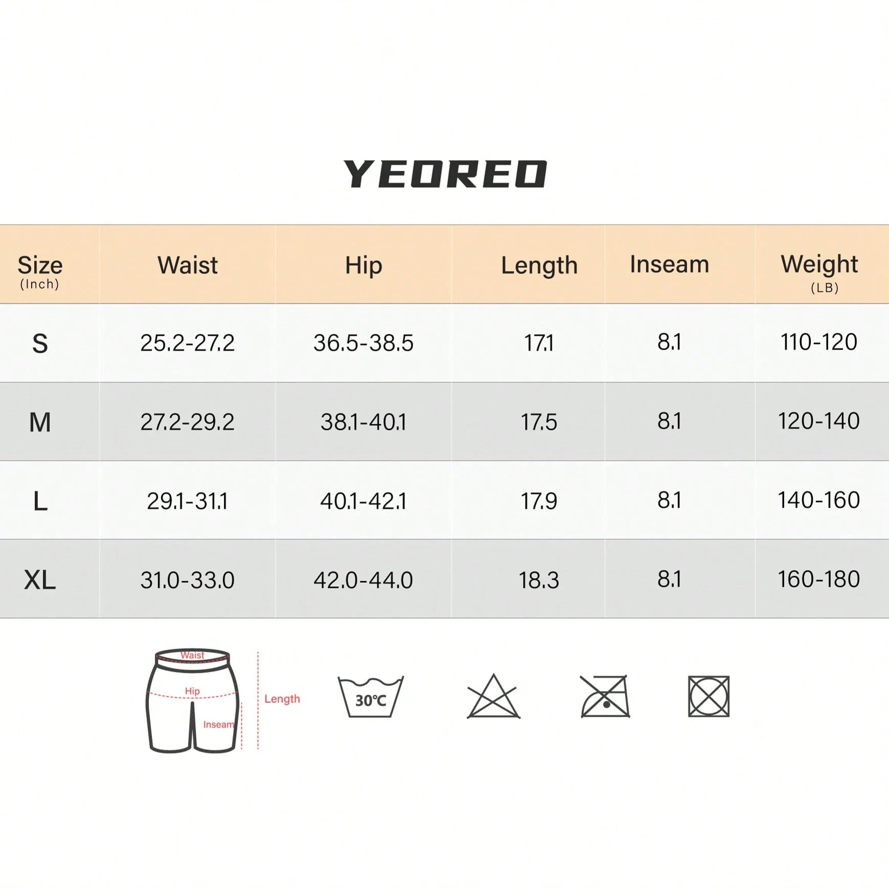 Clean & Professional (Recommended)  Women's High Waisted 8" Biker Shorts with Cargo Pockets