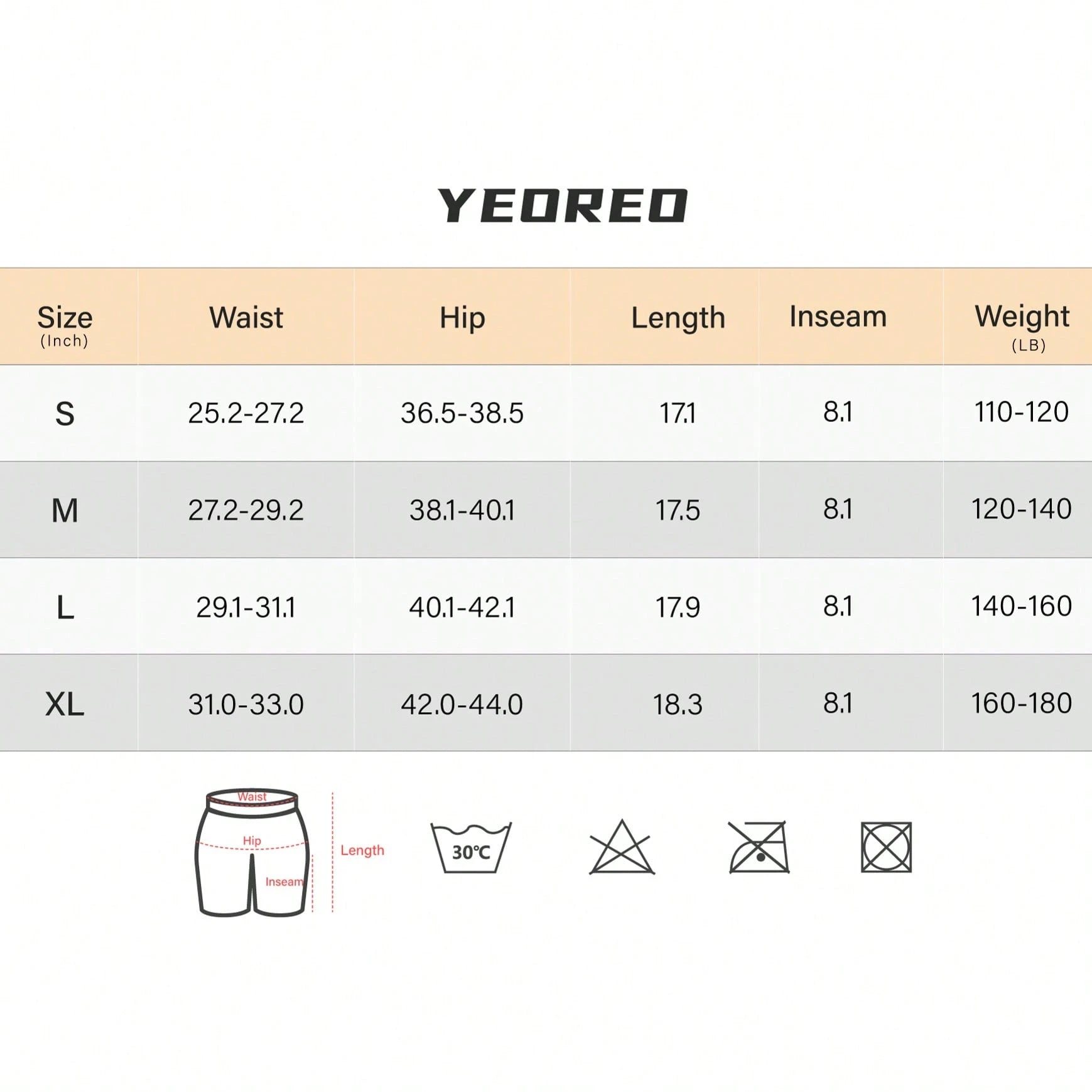 Clean & Professional (Recommended)  Women's High Waisted 8" Biker Shorts with Cargo Pockets