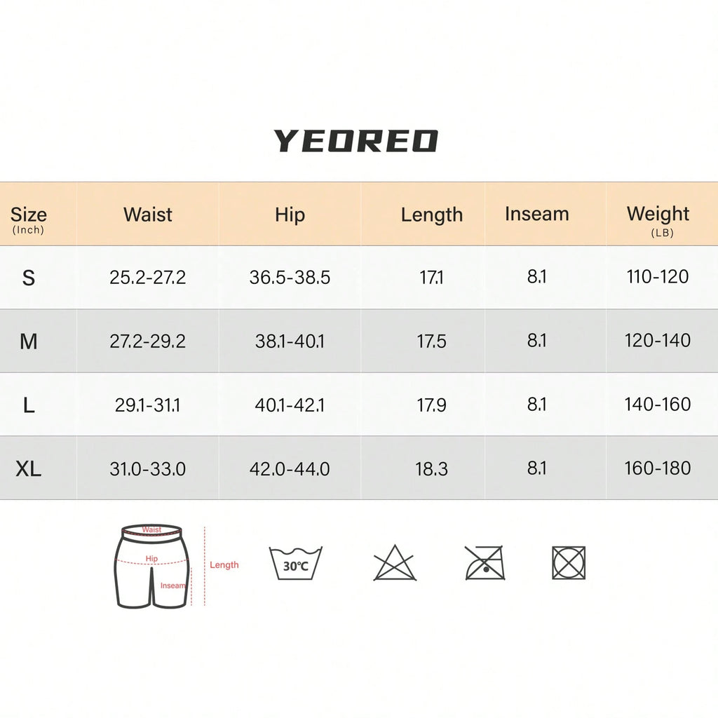 Clean & Professional (Recommended)  Women's High Waisted 8" Biker Shorts with Cargo Pockets
