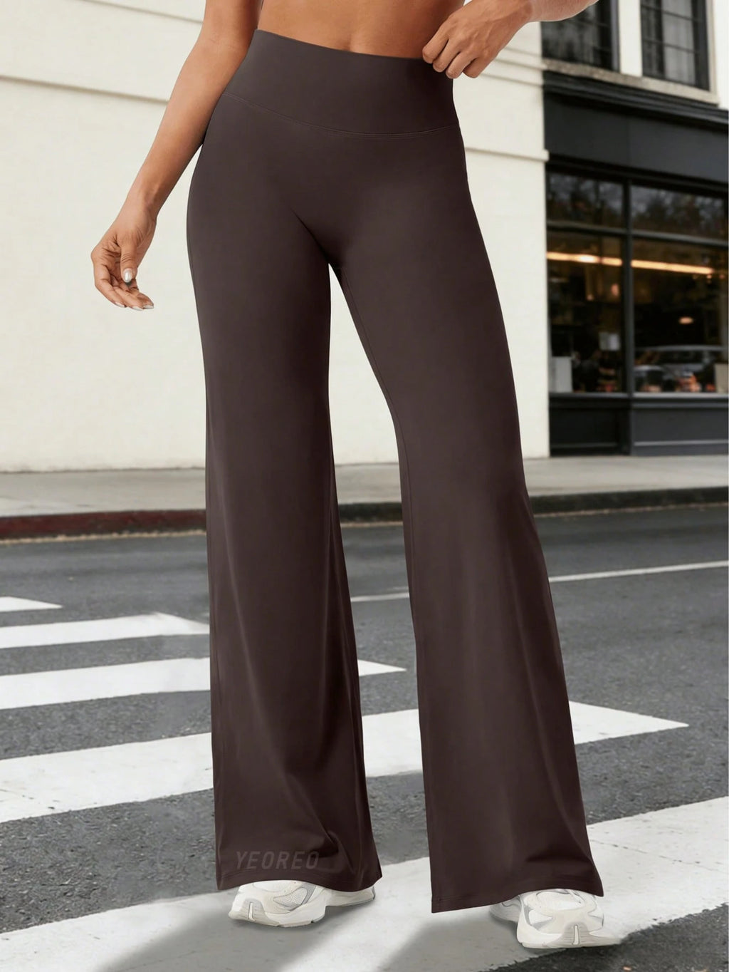 Direct & Essential Women's High Waist Straight Workout Leggings (31.5")