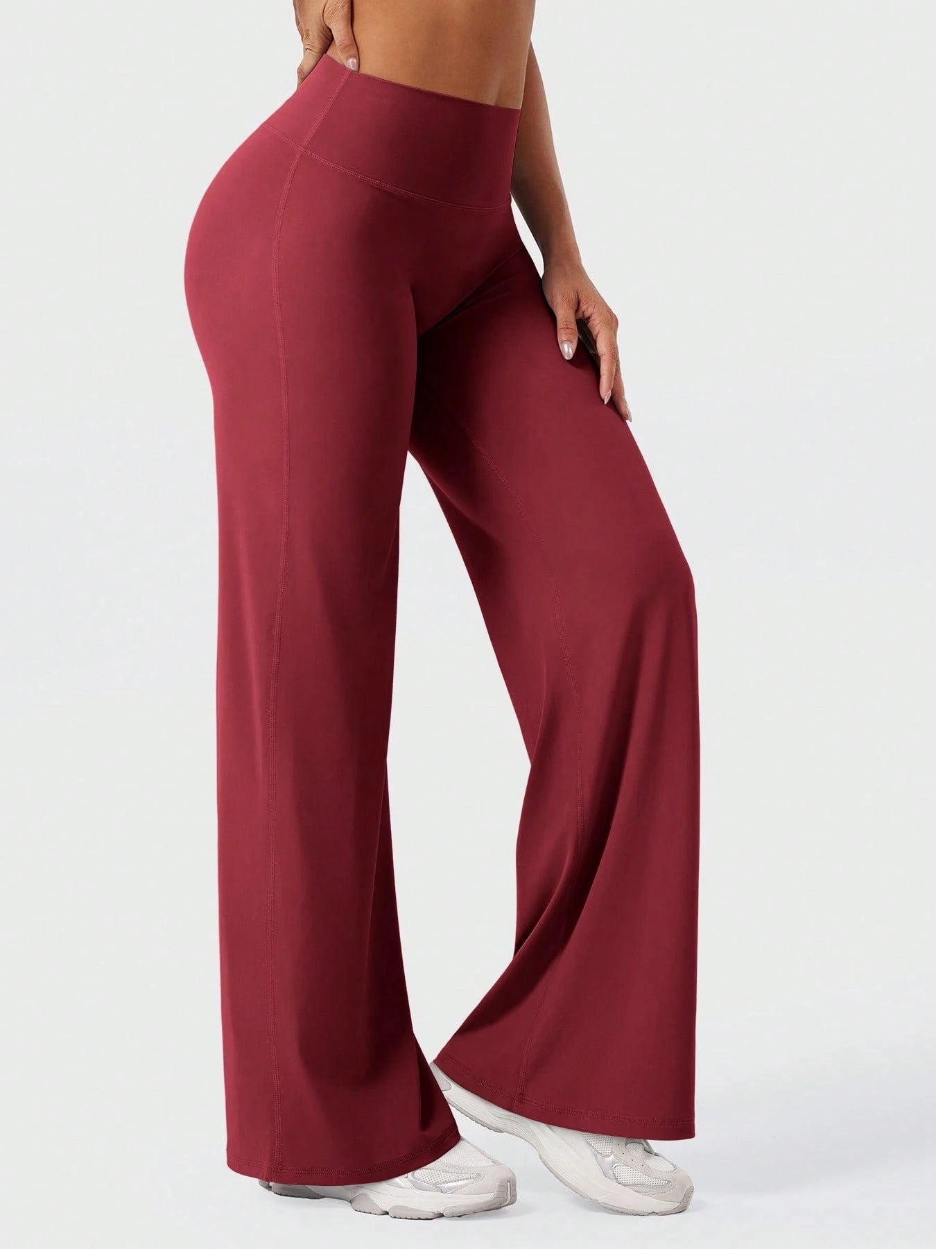 Direct & Essential Women's High Waist Straight Workout Leggings (31.5")