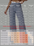 Direct & Essential Women's High Waist Straight Workout Leggings (31.5")