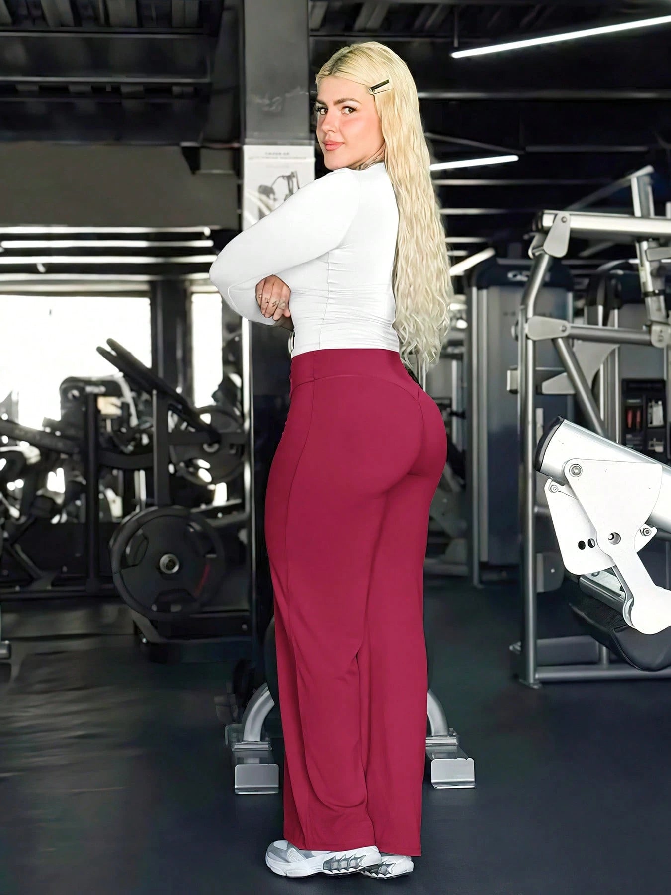 Direct & Essential Women's High Waist Straight Workout Leggings (31.5")