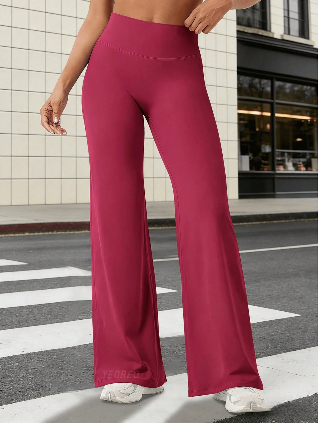 Direct & Essential Women's High Waist Straight Workout Leggings (31.5")