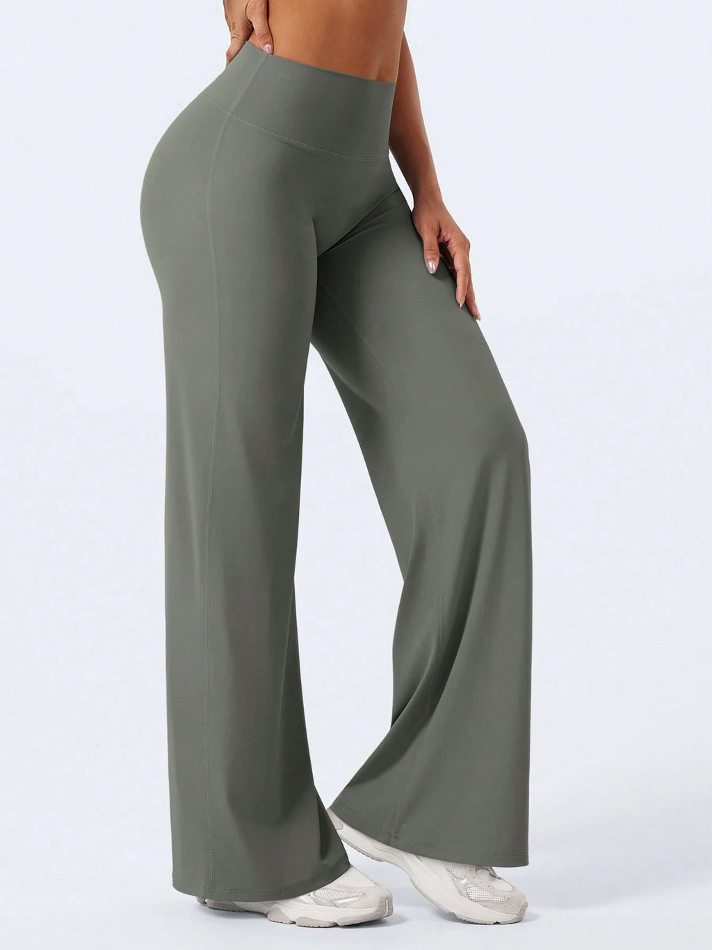 Direct & Essential Women's High Waist Straight Workout Leggings (31.5")