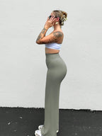 Direct & Essential Women's High Waist Straight Workout Leggings (31.5")