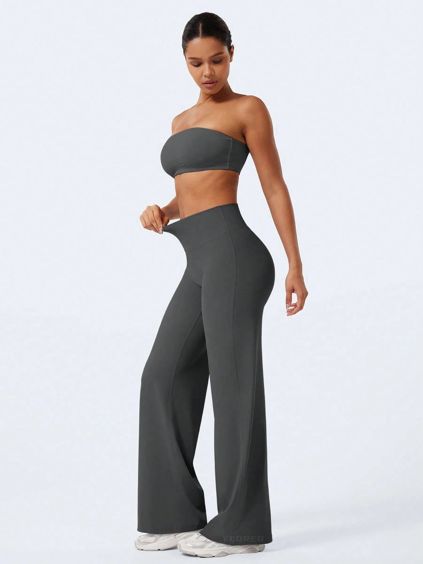 Direct & Essential Women's High Waist Straight Workout Leggings (31.5")