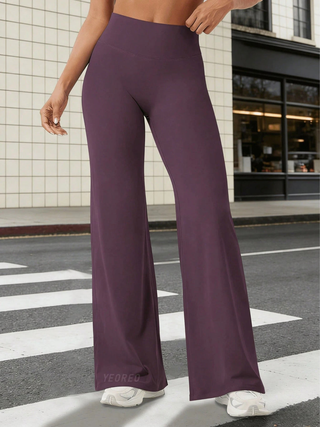 Direct & Essential Women's High Waist Straight Workout Leggings (31.5")