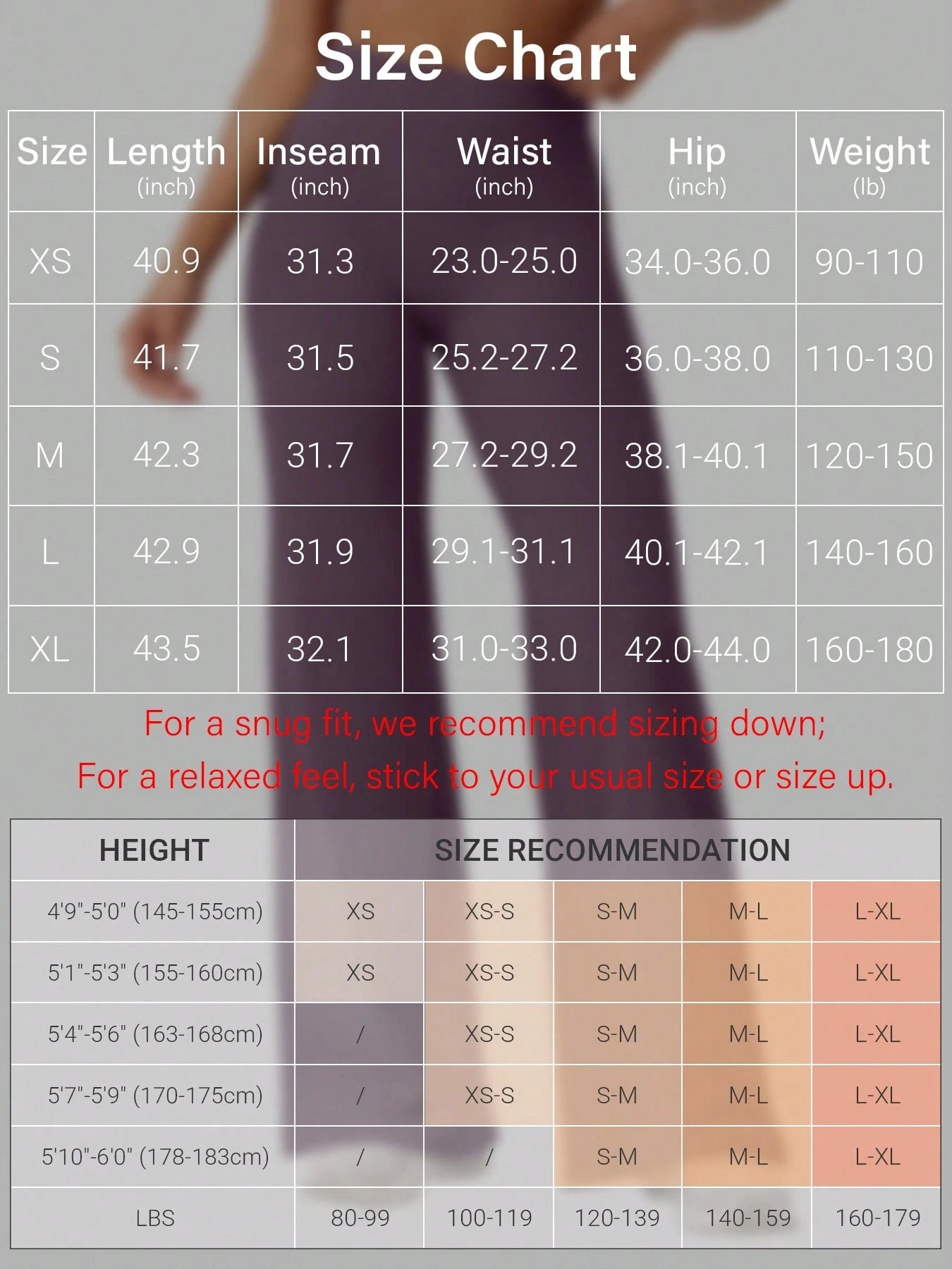 Direct & Essential Women's High Waist Straight Workout Leggings (31.5")
