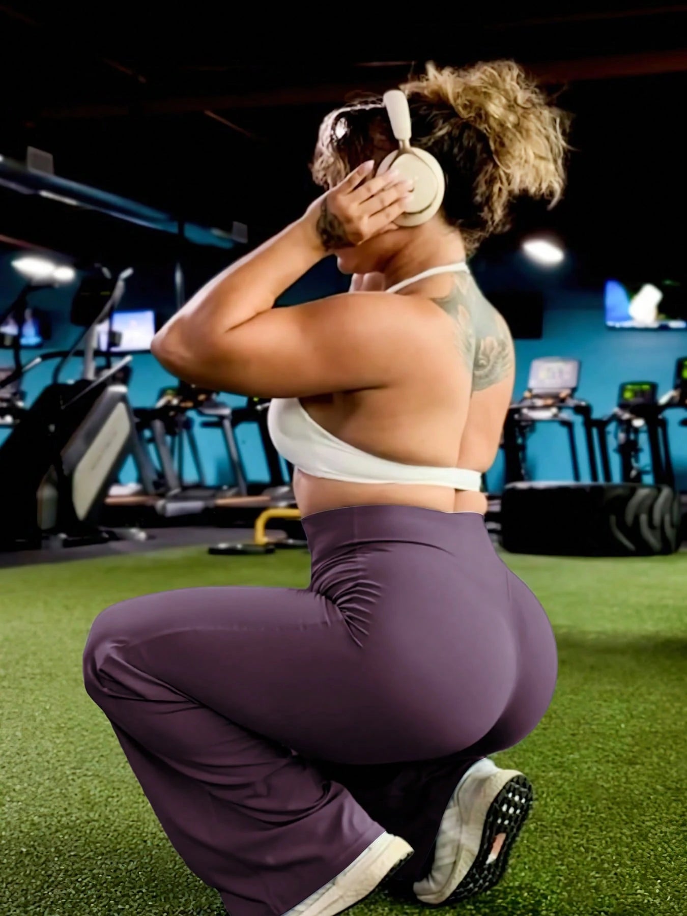 Direct & Essential Women's High Waist Straight Workout Leggings (31.5")