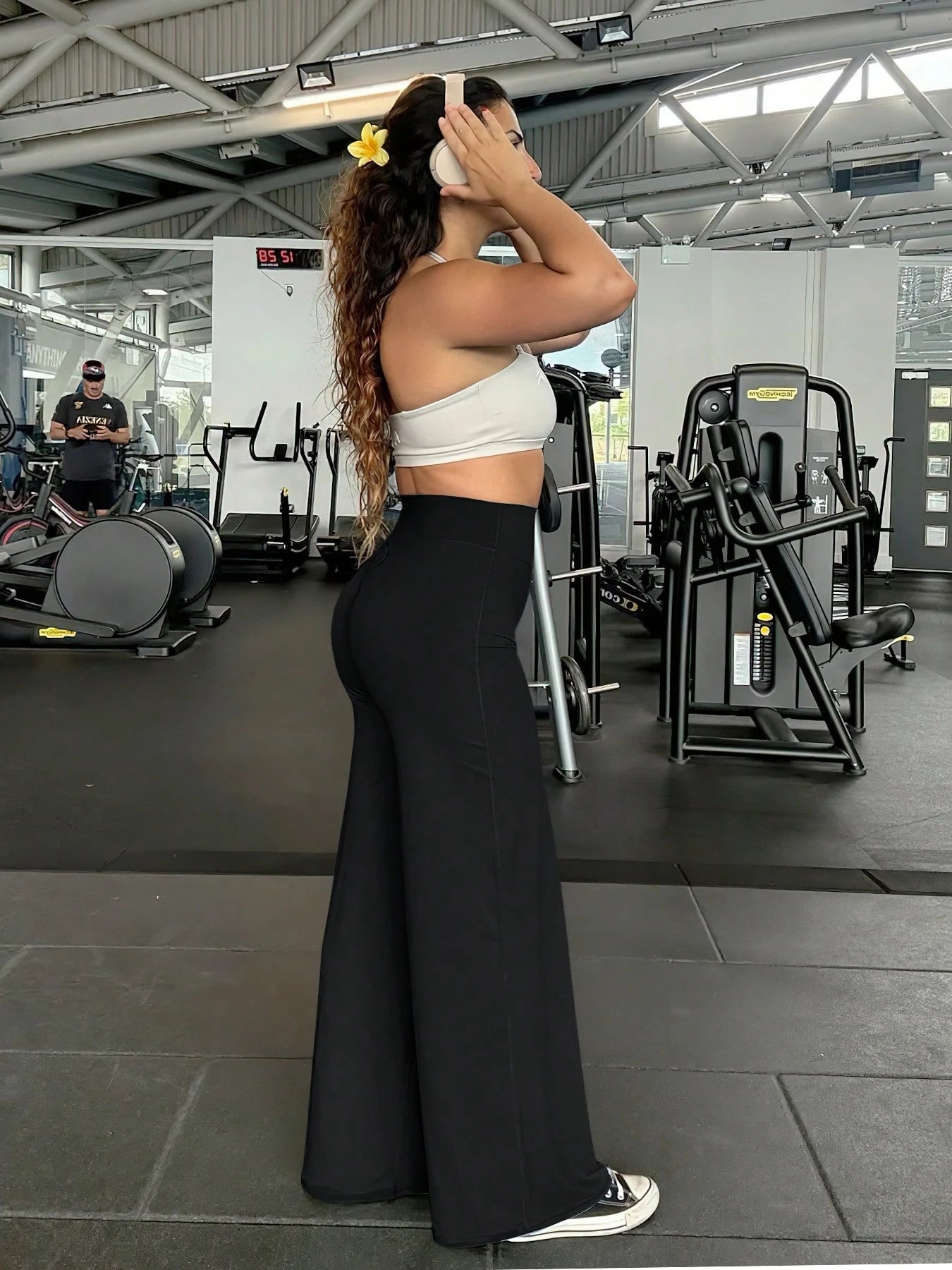 Direct & Essential Women's High Waist Straight Workout Leggings (31.5")