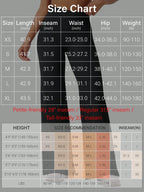 Direct & Essential Women's High Waist Straight Workout Leggings (31.5")